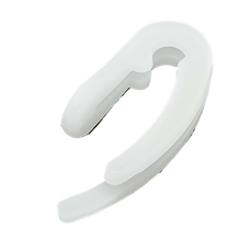 Laden Sie das Bild in den Galerie-Viewer, 100 DELFRA Gardinen-Doppelhaken weiss