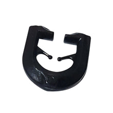 Laden Sie das Bild in den Galerie-Viewer, DELFRA 100 T-Gleiter - Gardinenhaken für T-Schienen Farbe: schwarz