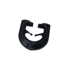 Laden Sie das Bild in den Galerie-Viewer, DELFRA 100 T-Gleiter - Gardinenhaken für T-Schienen Farbe: schwarz