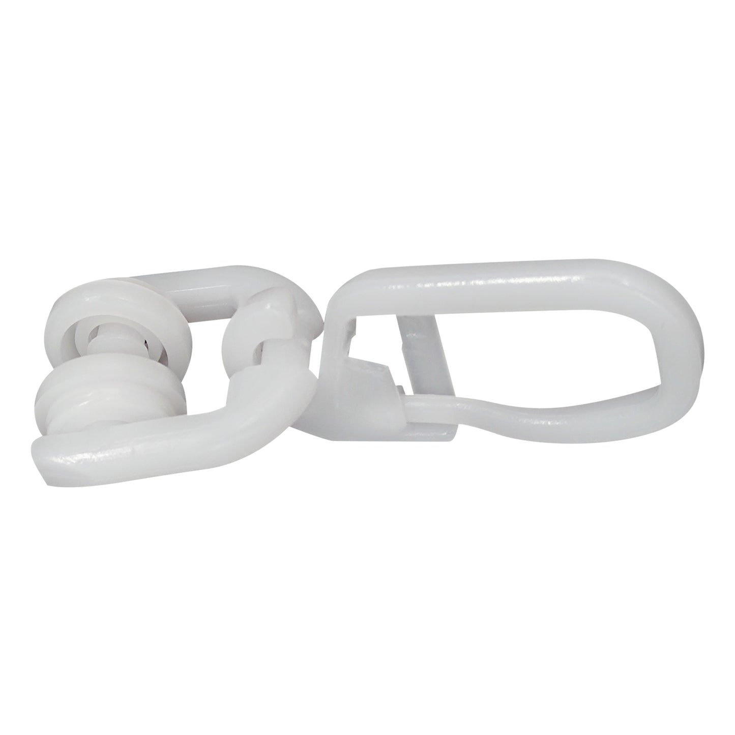 DELFRA 100 T-Rollen mit Faltenhaken weiss - Gardinenrolle T-Schiene