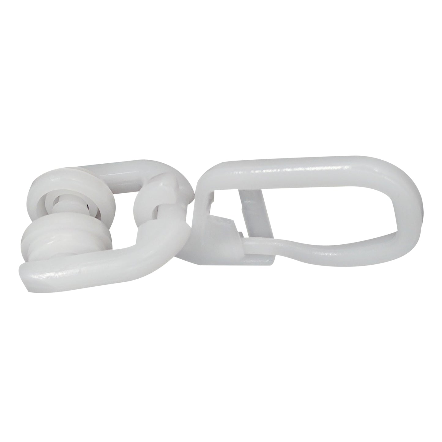 DELFRA 50 T-Rollen mit Faltenhaken weiss - Gardinenrolle T-Schiene